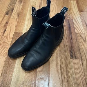 RM Williams Black Comfort Craftsman Boots